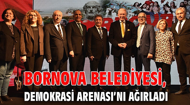 Bornova Belediyesi, Demokrasi Arenası’nı ağırladı