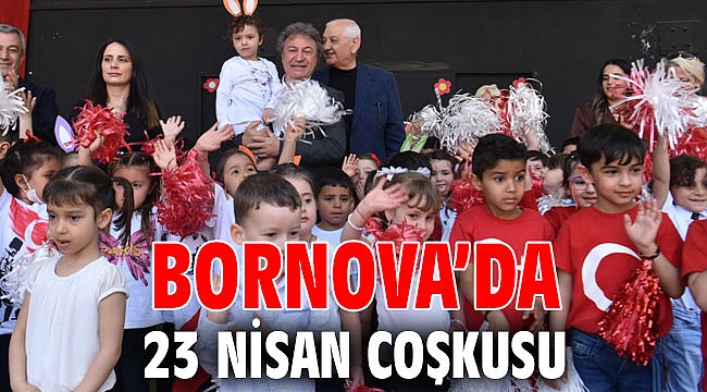 Bornova’da 23 Nisan coşkusu