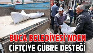 Buca Belediyesi’nden çiftçiye gübre desteği