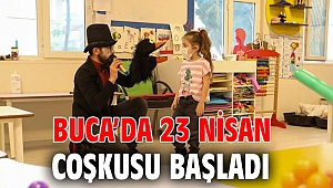 Buca’da 23 Nisan coşkusu başladı