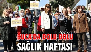 Buca’da dolu dolu Sağlık Haftası