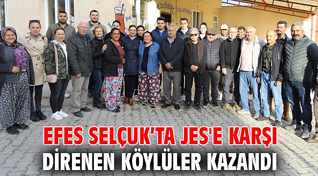 Efes Selçuk’ta JES'e karşı direnen köylüler kazandı