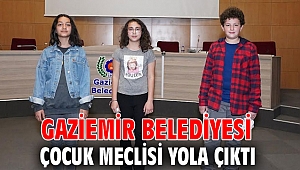 Gaziemir Belediyesi Çocuk Meclisi yola çıktı
