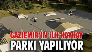 Gaziemir’in ilk kaykay parkı yapılıyor