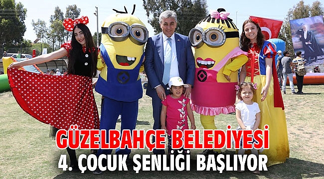Güzelbahçe Belediyesi 4. Çocuk Şenliği Başlıyor