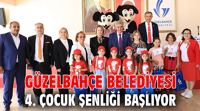 Güzelbahçe Belediyesi 4. Çocuk Şenliği Başlıyor