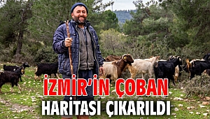 İzmir’in Çoban Haritası çıkarıldı