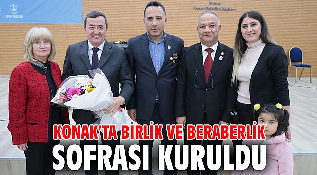 Konak’ta birlik ve beraberlik Sofrası kuruldu