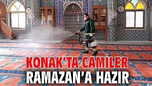 Konak’ta Camiler Ramazan’a hazır