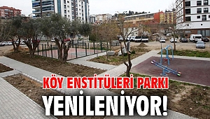 Köy Enstitüleri Parkı yenileniyor!