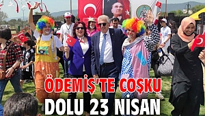 Ödemiş’te coşku dolu 23 Nisan