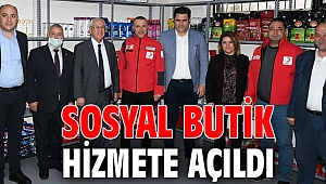 Sosyal Butik hizmete açıldı