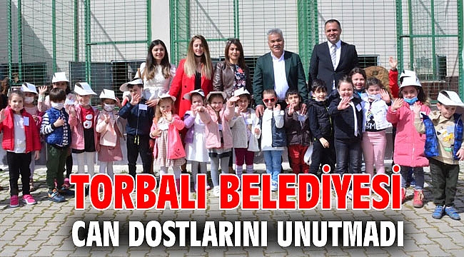Torbalı Belediyesi can dostlarını unutmadı