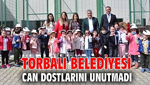 Torbalı Belediyesi can dostlarını unutmadı