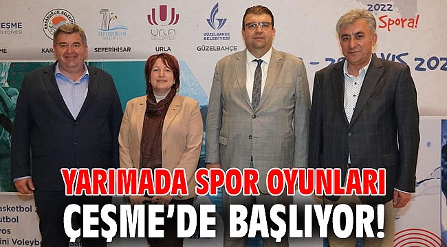 Yarımada Spor Oyunları Çeşme’de başlıyor!