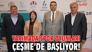 Yarımada Spor Oyunları Çeşme’de başlıyor!