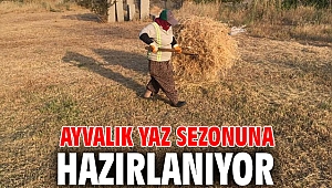 AYVALIK YAZ SEZONUNA HAZIRLANIYOR