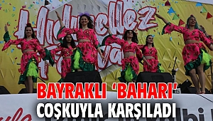 Bayraklı ‘baharı’ coşkuyla karşıladı