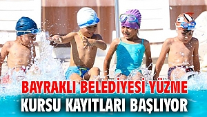 Bayraklı Belediyesi yüzme kursu kayıtları başlıyor