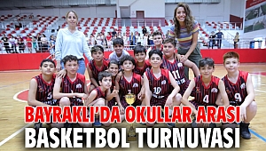 Bayraklı’da okullar arası basketbol turnuvası