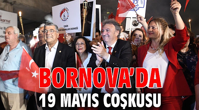 Bornova’da 19 Mayıs coşkusu