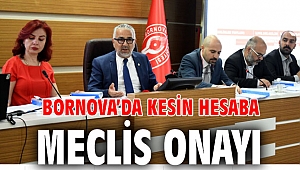 Bornova’da kesin hesaba meclis onayı