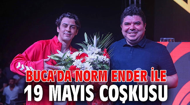 Buca’da Norm Ender ile 19 Mayıs coşkusu