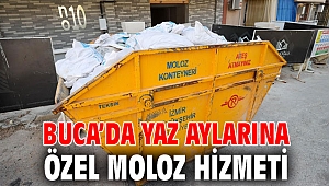 Buca’da yaz aylarına özel moloz hizmeti