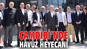 Çamdibi’nde havuz heyecanı