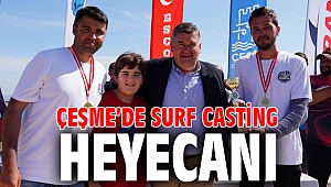Çeşme’de Surf Casting heyecanı