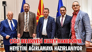Çiğli Belediyesi Kuzey Makedonya Heyetini Ağırlamaya Hazırlanıyor