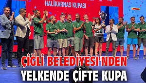 Çiğli Belediyesi'nden Yelkende Çifte Kupa