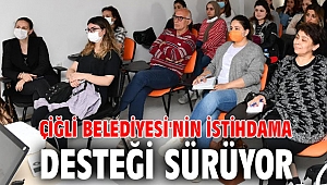 Çiğli Belediyesi'nin İstihdama Desteği Sürüyor