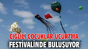Çiğlili Çocuklar Uçurtma Festivalinde Buluşuyor