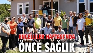 ENGELLİLER HAFTASI’NDA ÖNCE SAĞLIK