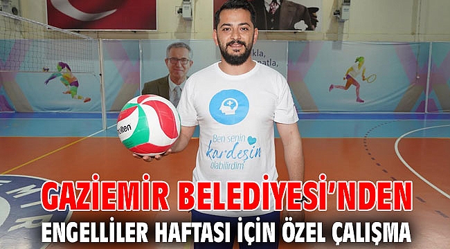 Gaziemir Belediyesi’nden Engelliler Haftası için özel çalışma