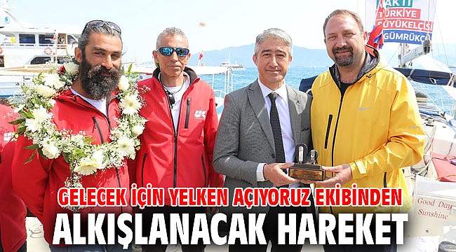 Gelecek için Yelken Açıyoruz Ekibinden Alkışlanacak Hareket