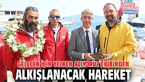 Gelecek için Yelken Açıyoruz Ekibinden Alkışlanacak Hareket