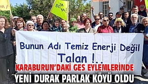 Karaburun’daki GES eylemlerinde yeni durak Parlak Köyü oldu