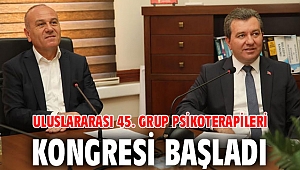 Uluslararası 45. Grup Psikoterapileri Kongresi Başladı