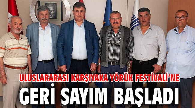 ULUSLARARASI KARŞIYAKA YÖRÜK FESTİVALİ’NE GERİ SAYIM BAŞLADI