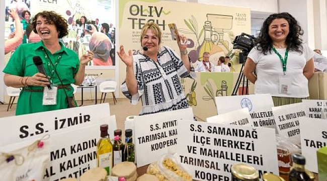 Üretici kadınlar, Olivtech'te bir araya geldi