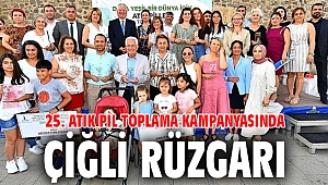 25. Atık Pil Toplama Kampanyasında Çiğli Rüzgarı