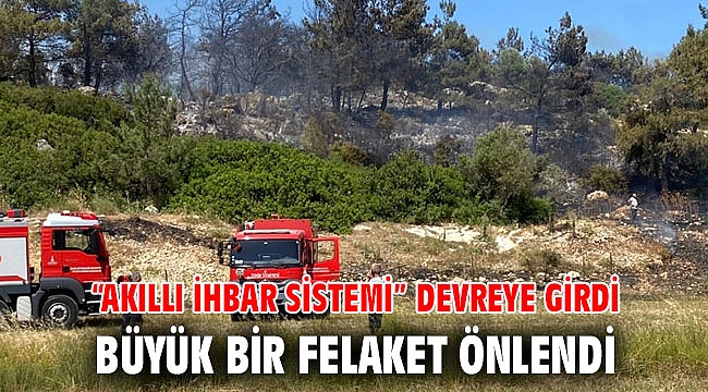 “Akıllı İhbar Sistemi” devreye girdi, büyük bir felaket önlendi