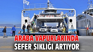 Araba vapurlarında sefer sıklığı artıyor