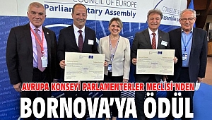 Avrupa Konseyi Parlamenterler Meclisi’nden Bornova’ya ödül