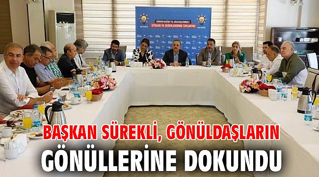 Başkan Sürekli, gönüldaşların gönüllerine dokundu