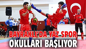 Bayraklı’da yaz spor okulları başlıyor