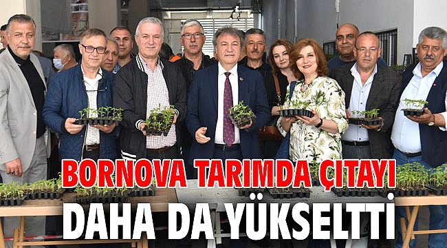 Bornova tarımda çıtayı daha da yükseltti