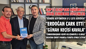 CHP'li Beko'dan Hükümete Zehir Zemberek Söylemler